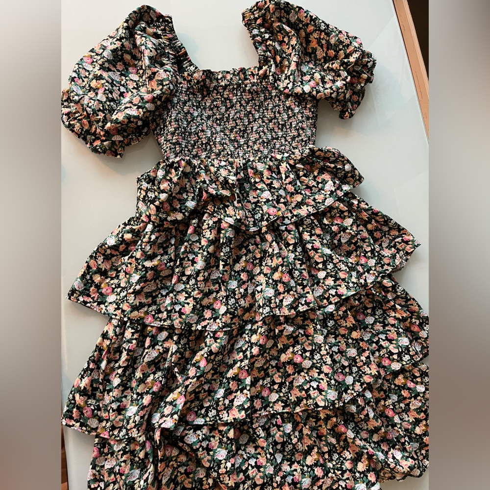 XS English Factory Floral Dress